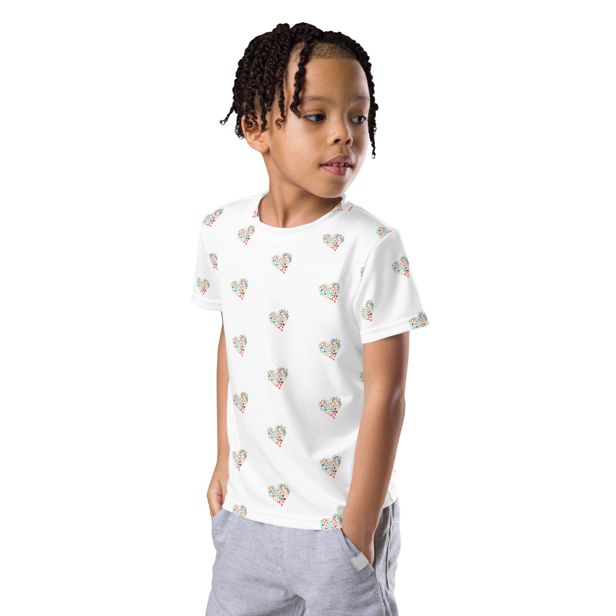 Symphonic Love Notes - Kids crew neck t-shirt (white)