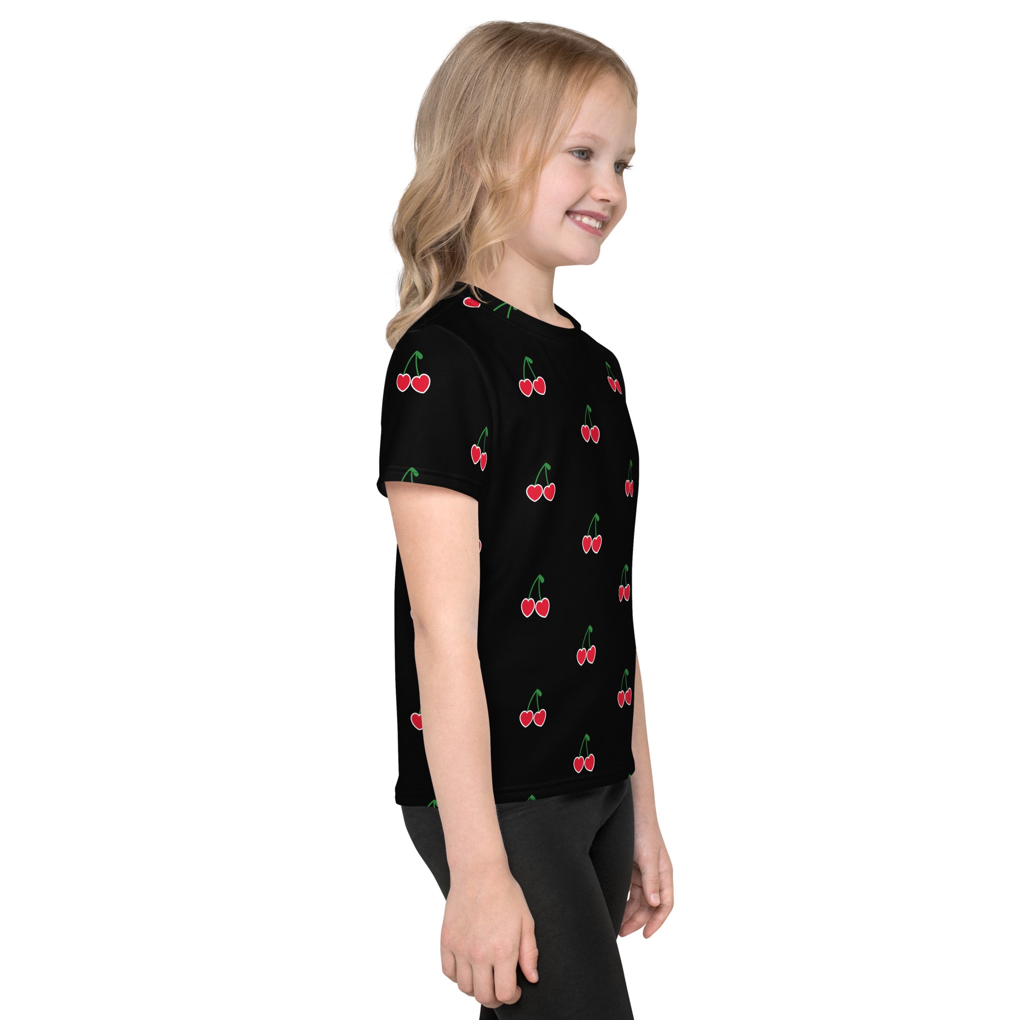 Fruit - Kids crew neck t-shirt (black)