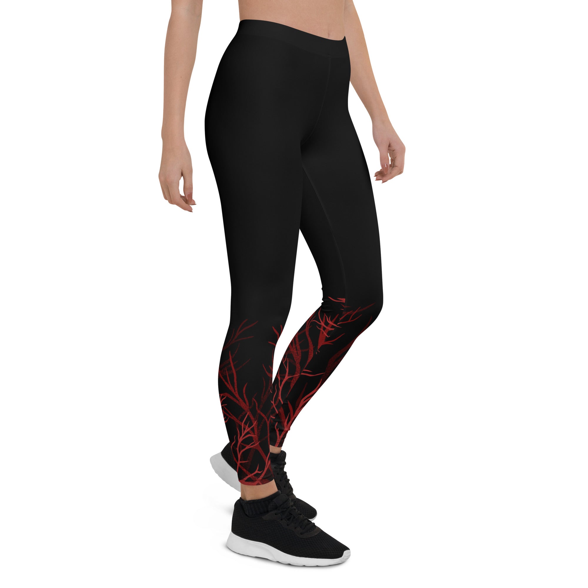 VenousVogue Athletic Leggings (black)