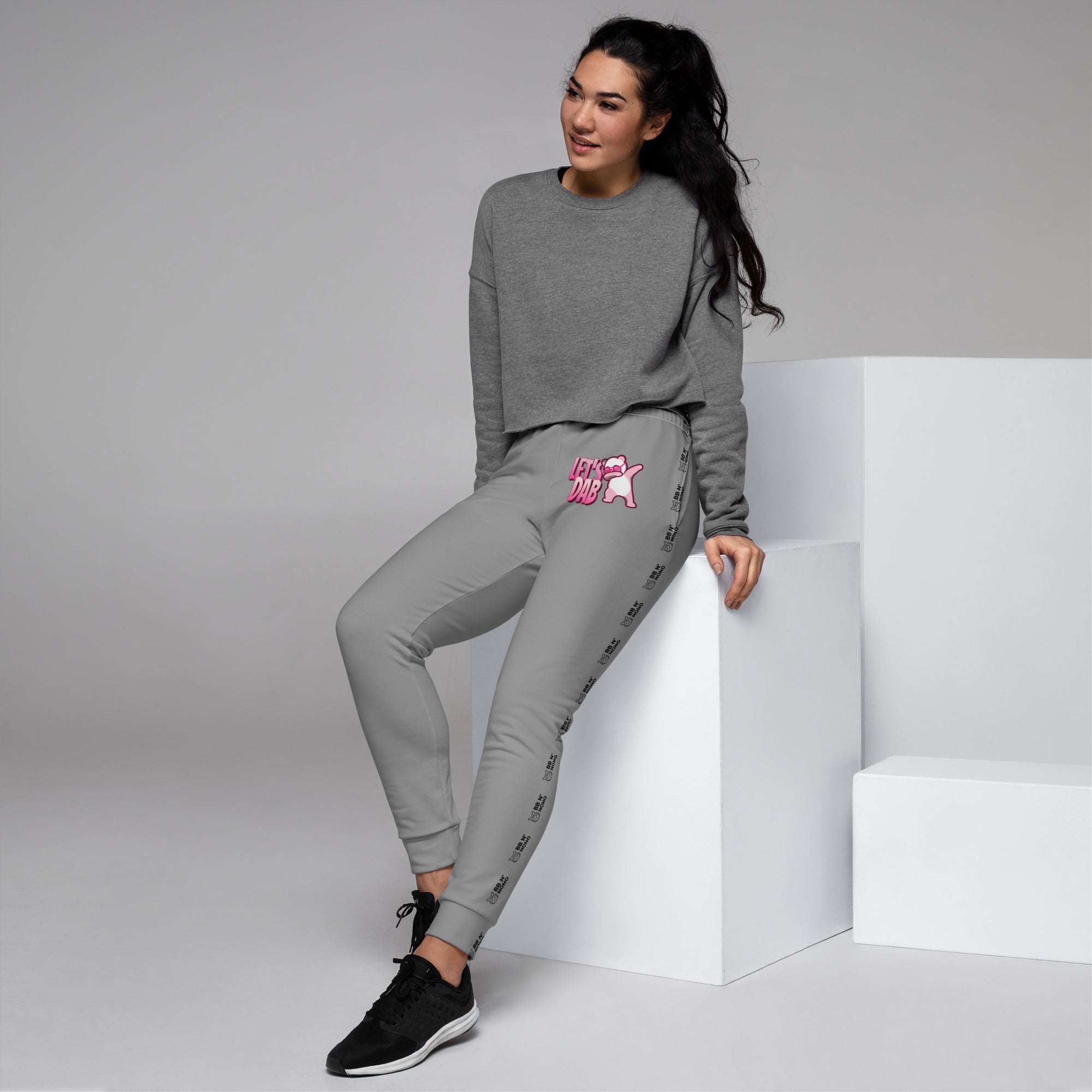 Let's dab - Women's Joggers (grey)