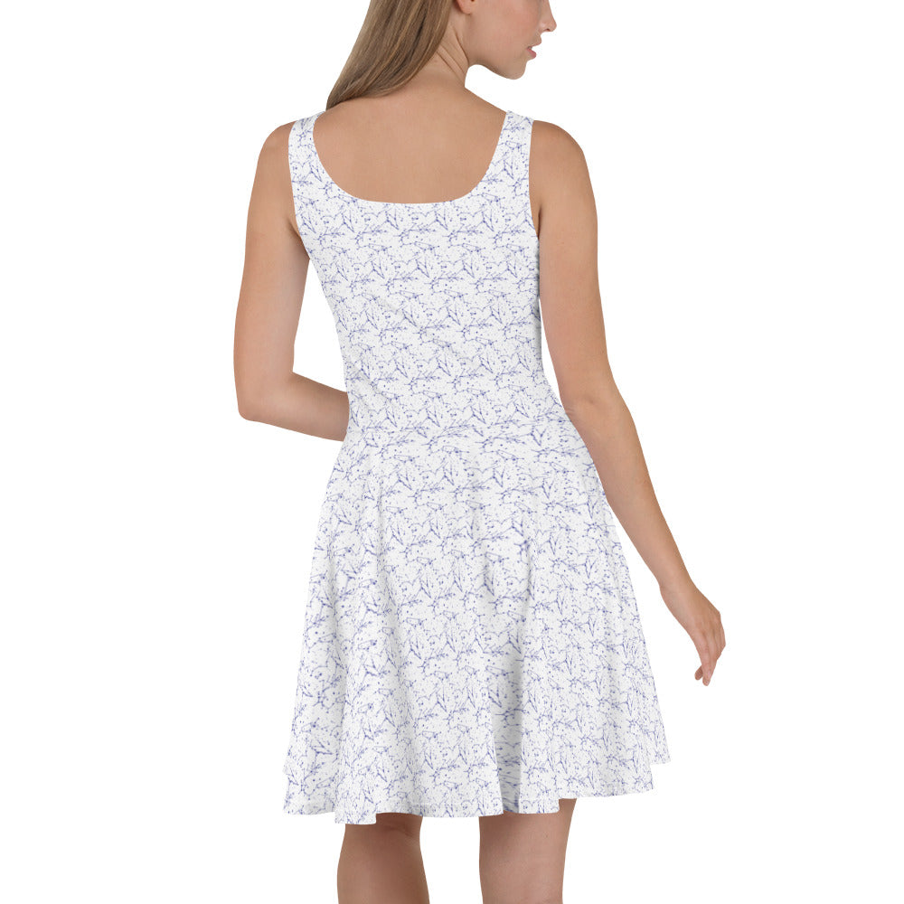 Zodiac - Skater Dress (white)