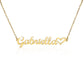 Custom Name Necklace plus Heart