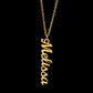 Vertical Custom Name Necklace