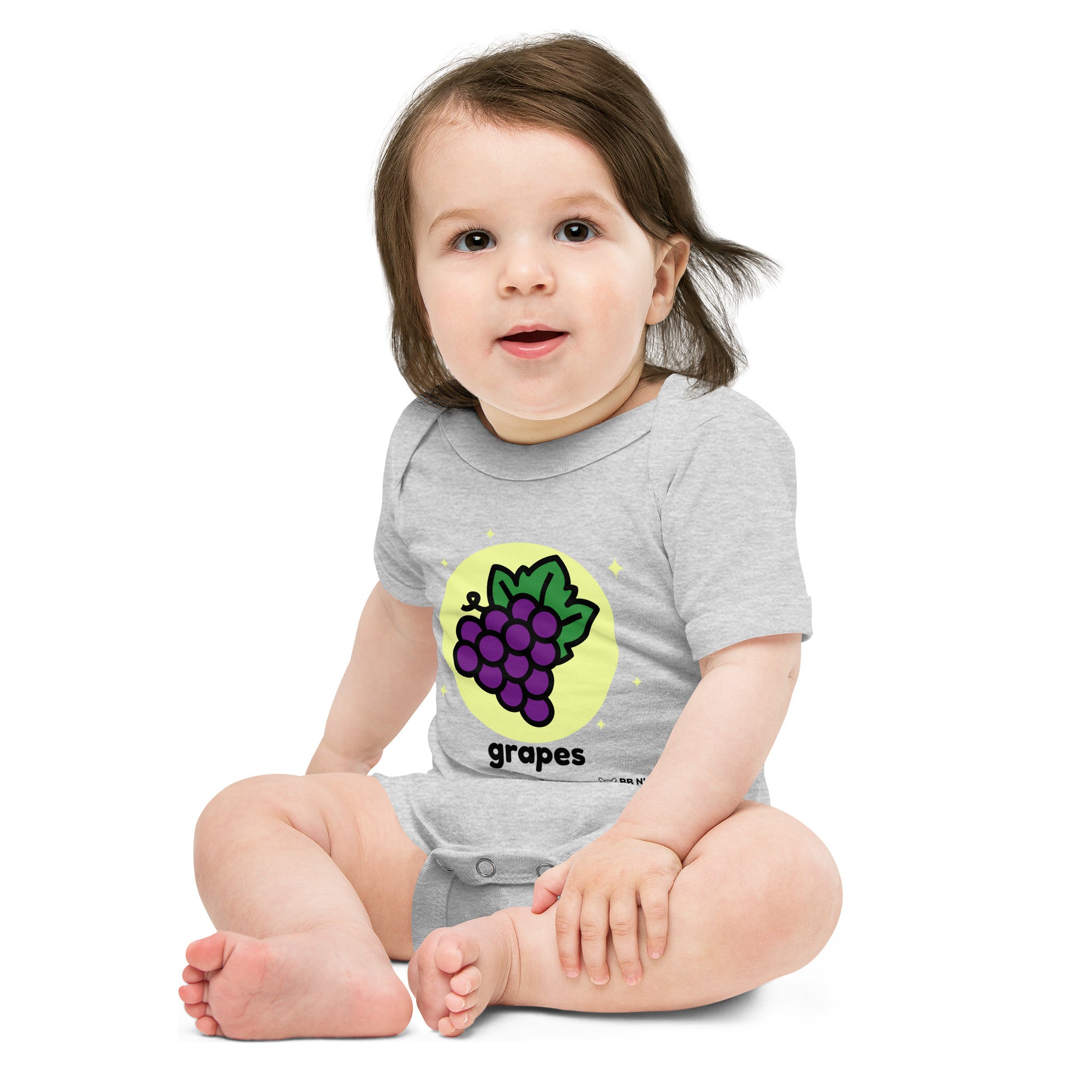 Grapes - Baby short sleeve one piece