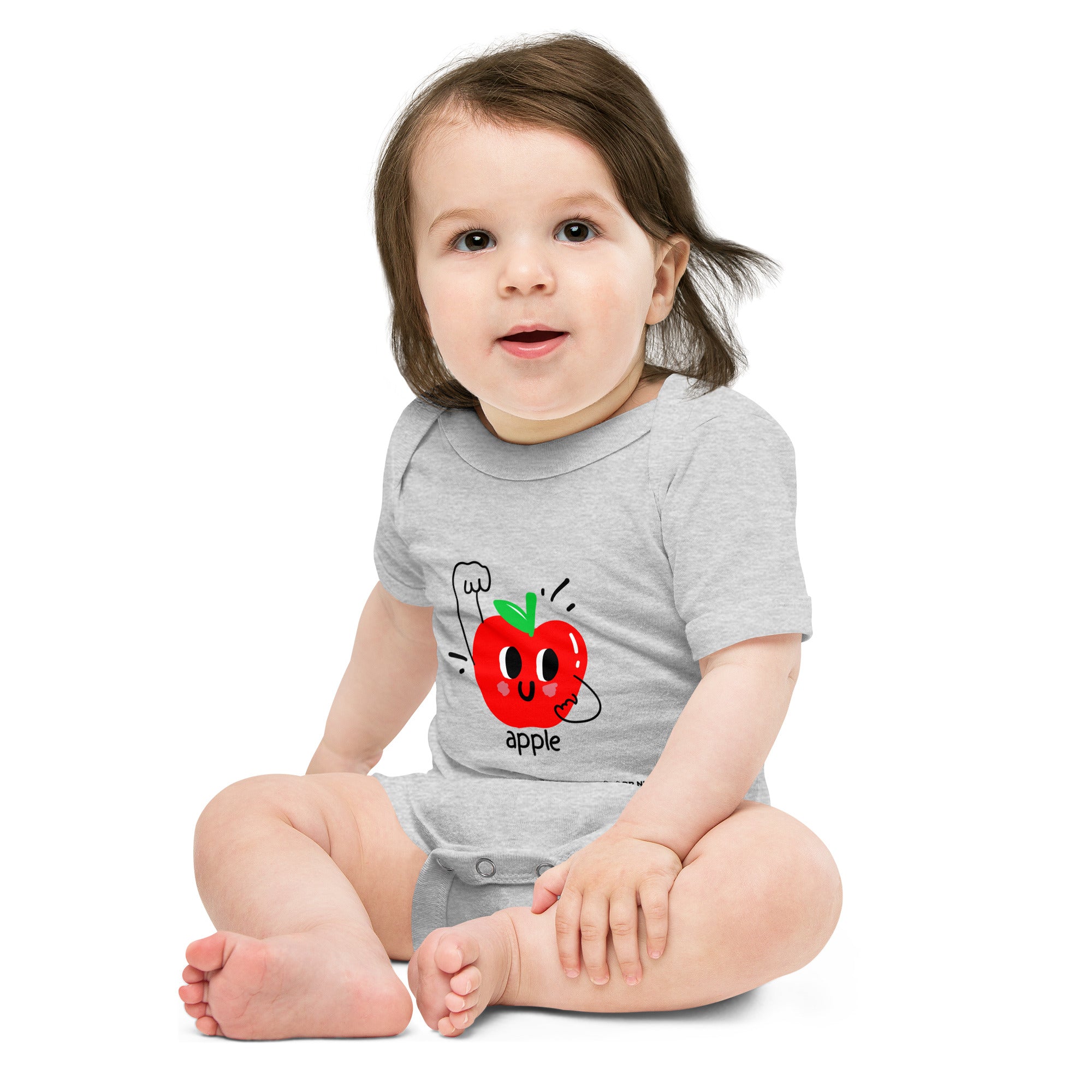 Apple - Baby short sleeve one piece