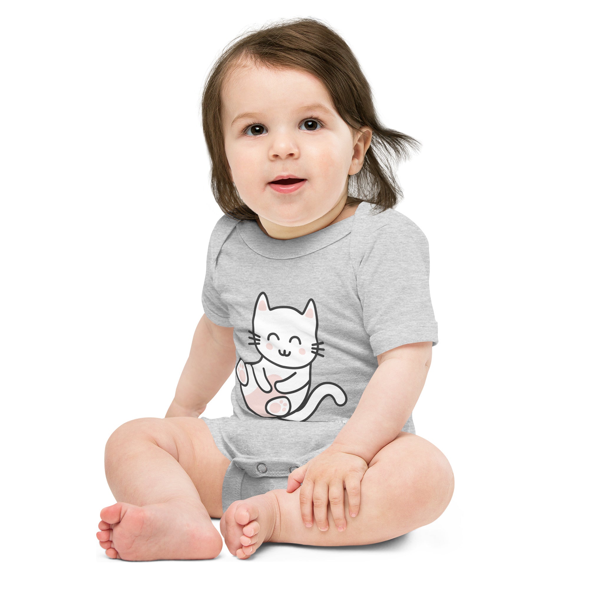 Meow V3 - Baby short sleeve one piece