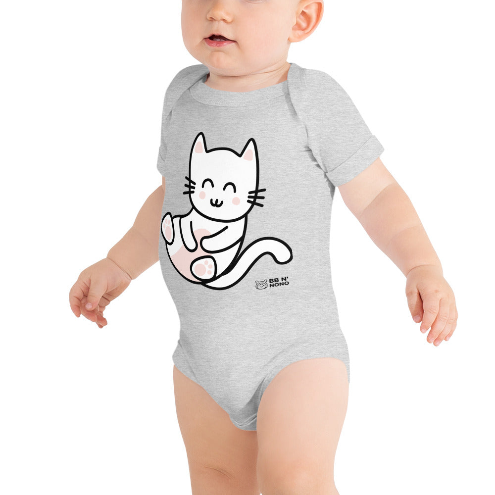 Meow V3 - Baby short sleeve one piece