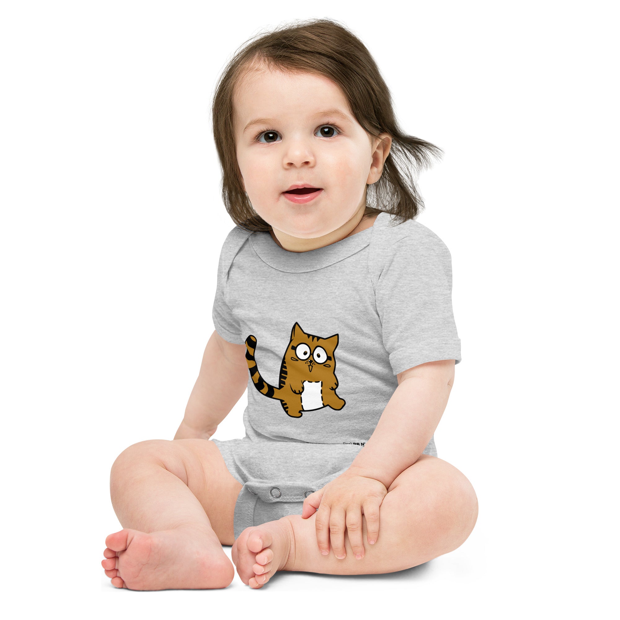 Meow V5 - Baby short sleeve one piece