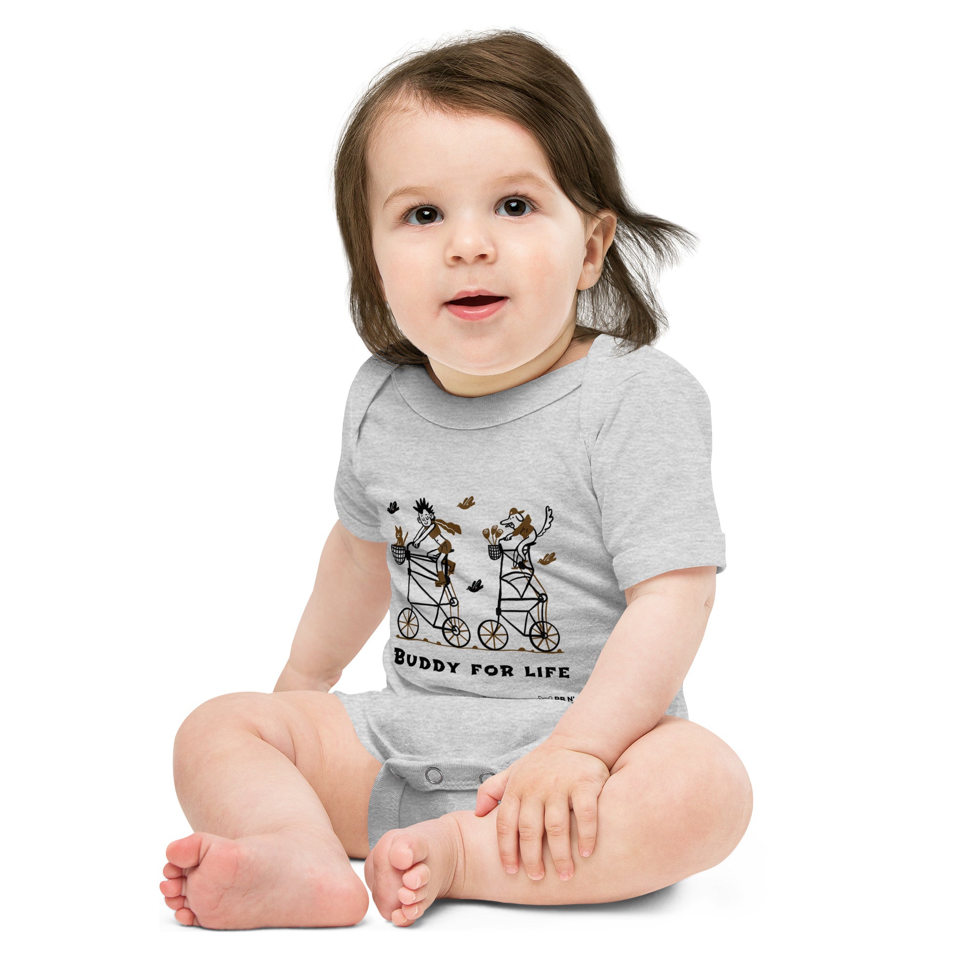 Buddy for life - Baby short sleeve one piece