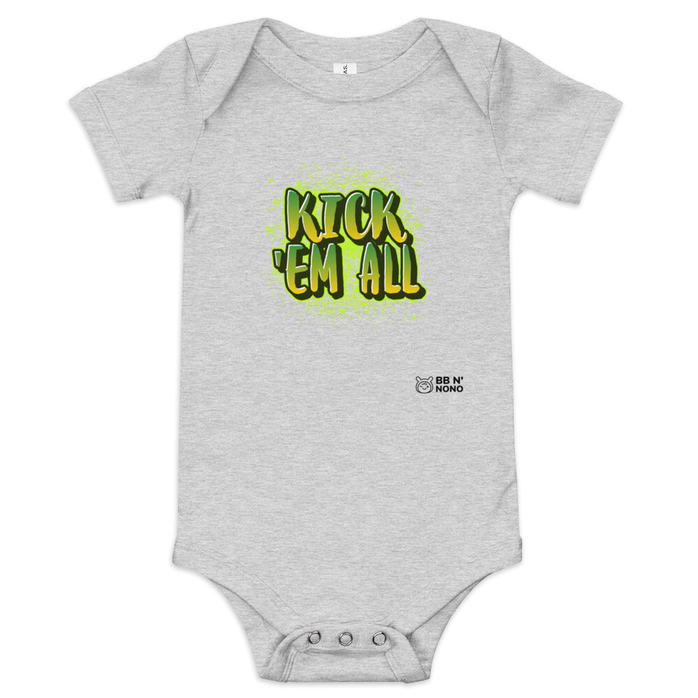 Kick'em all - Baby short sleeve one piece