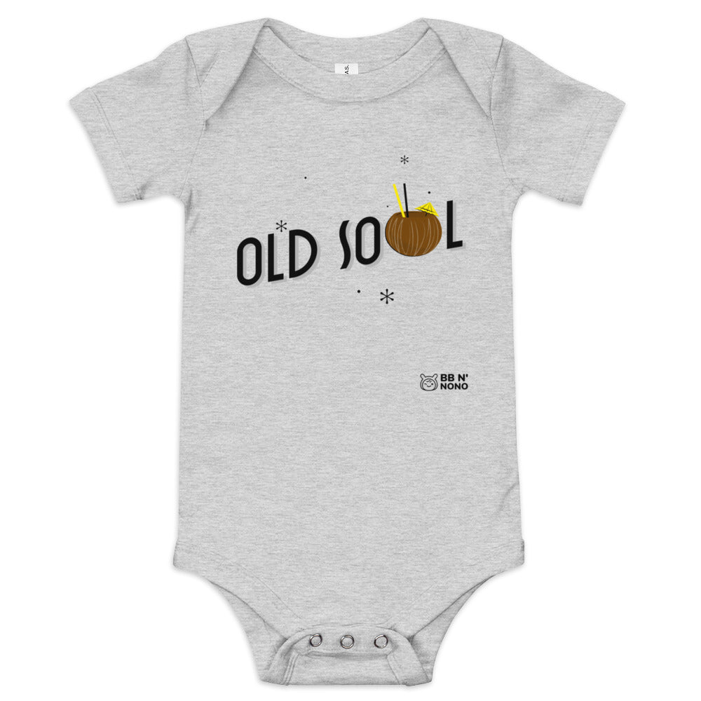 Old soul - Baby short sleeve one piece