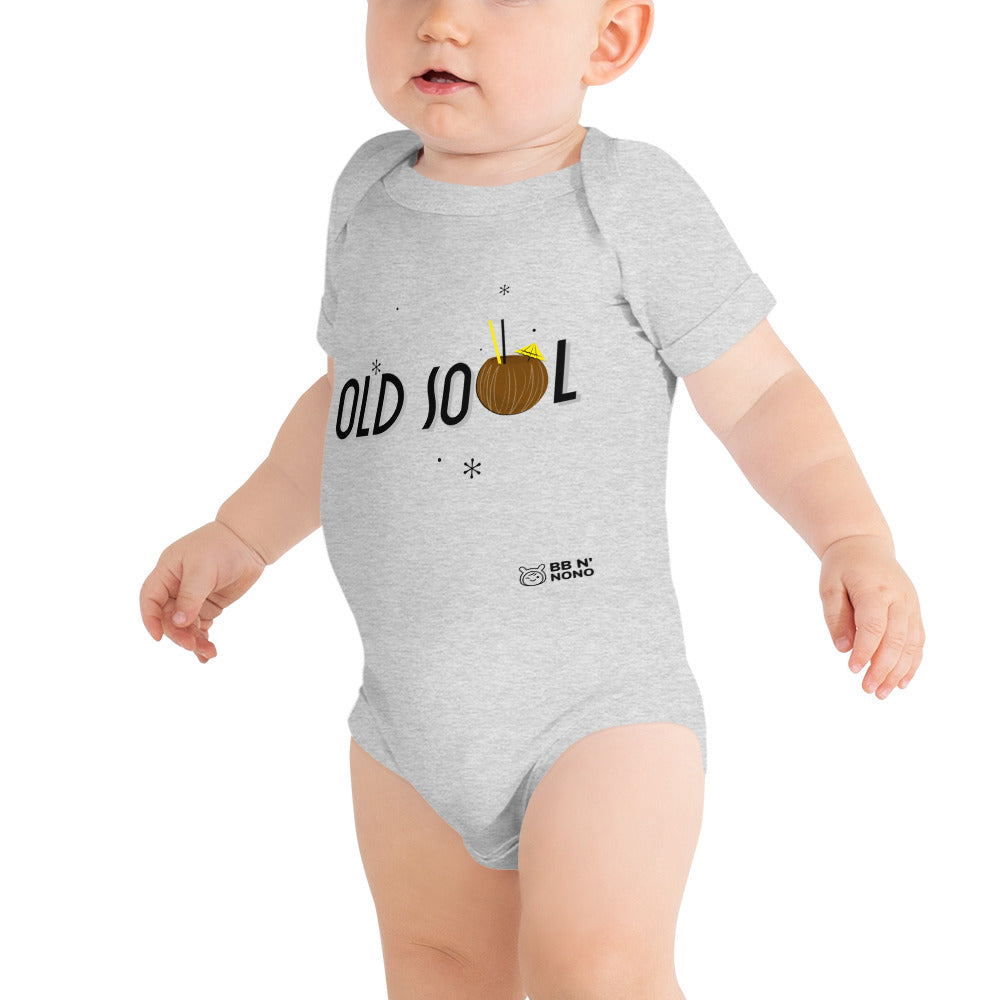 Old soul - Baby short sleeve one piece