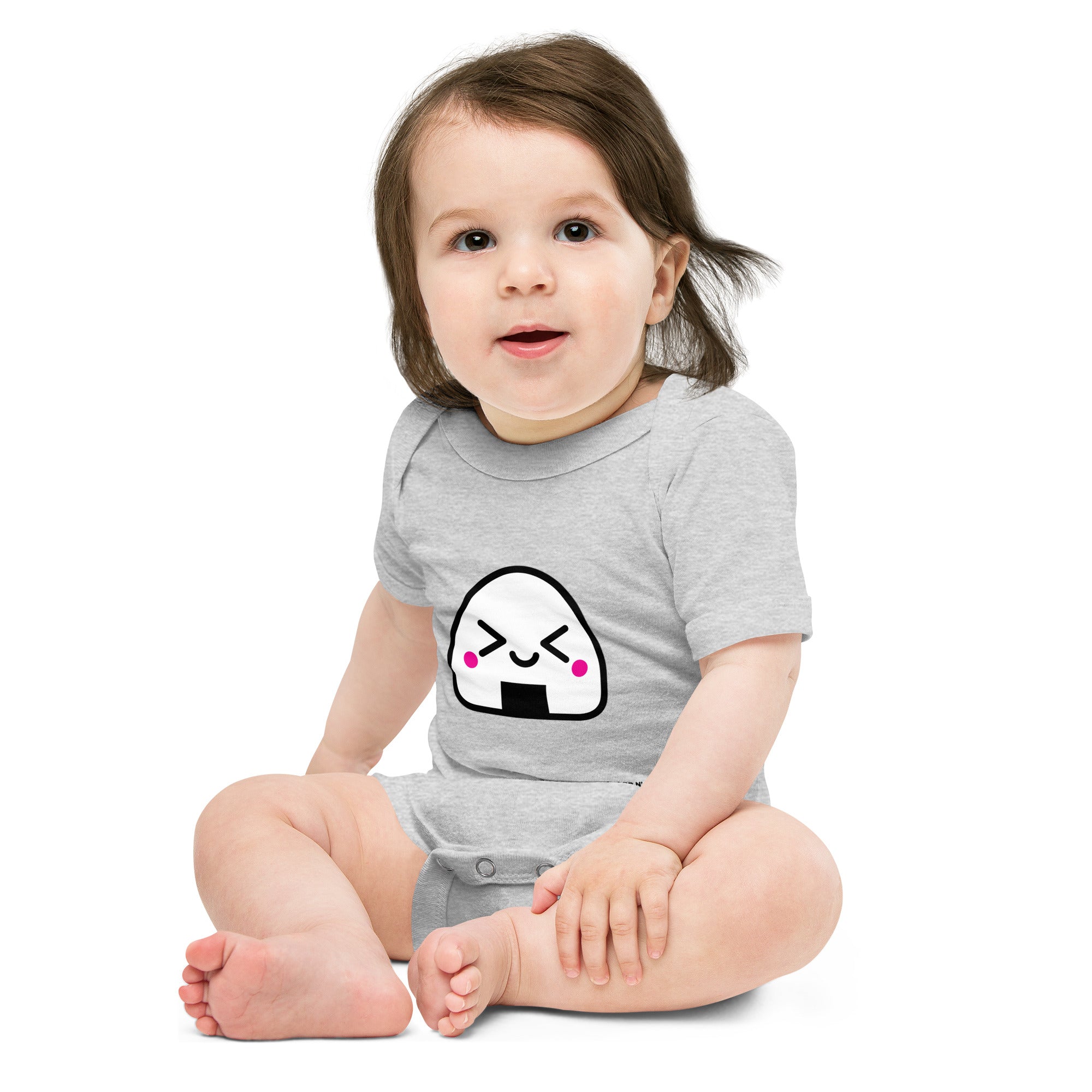 Kawaii Onigiri - Baby short sleeve one piece