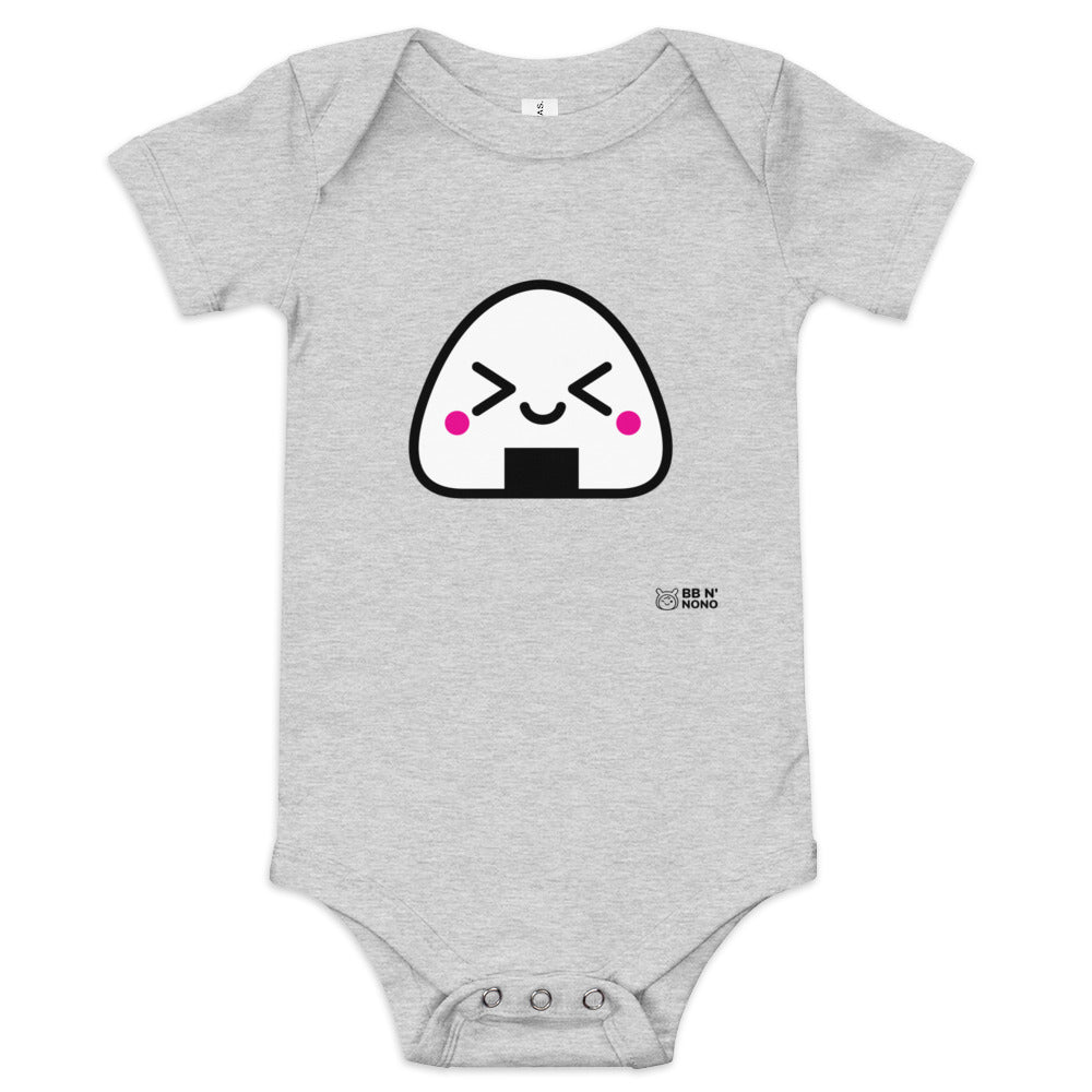 Kawaii Onigiri - Baby short sleeve one piece