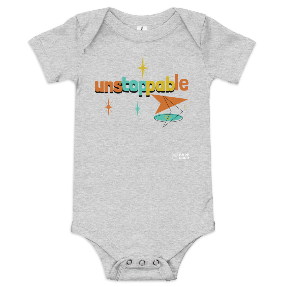 Unstoppable - Baby short sleeve one piece