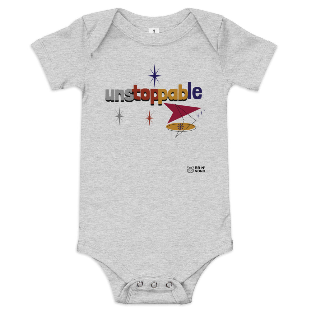 Unstoppable - Baby short sleeve one piece