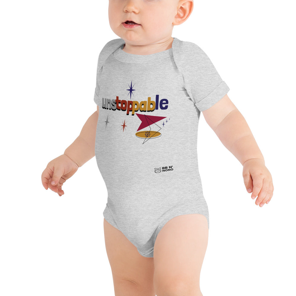 Unstoppable - Baby short sleeve one piece