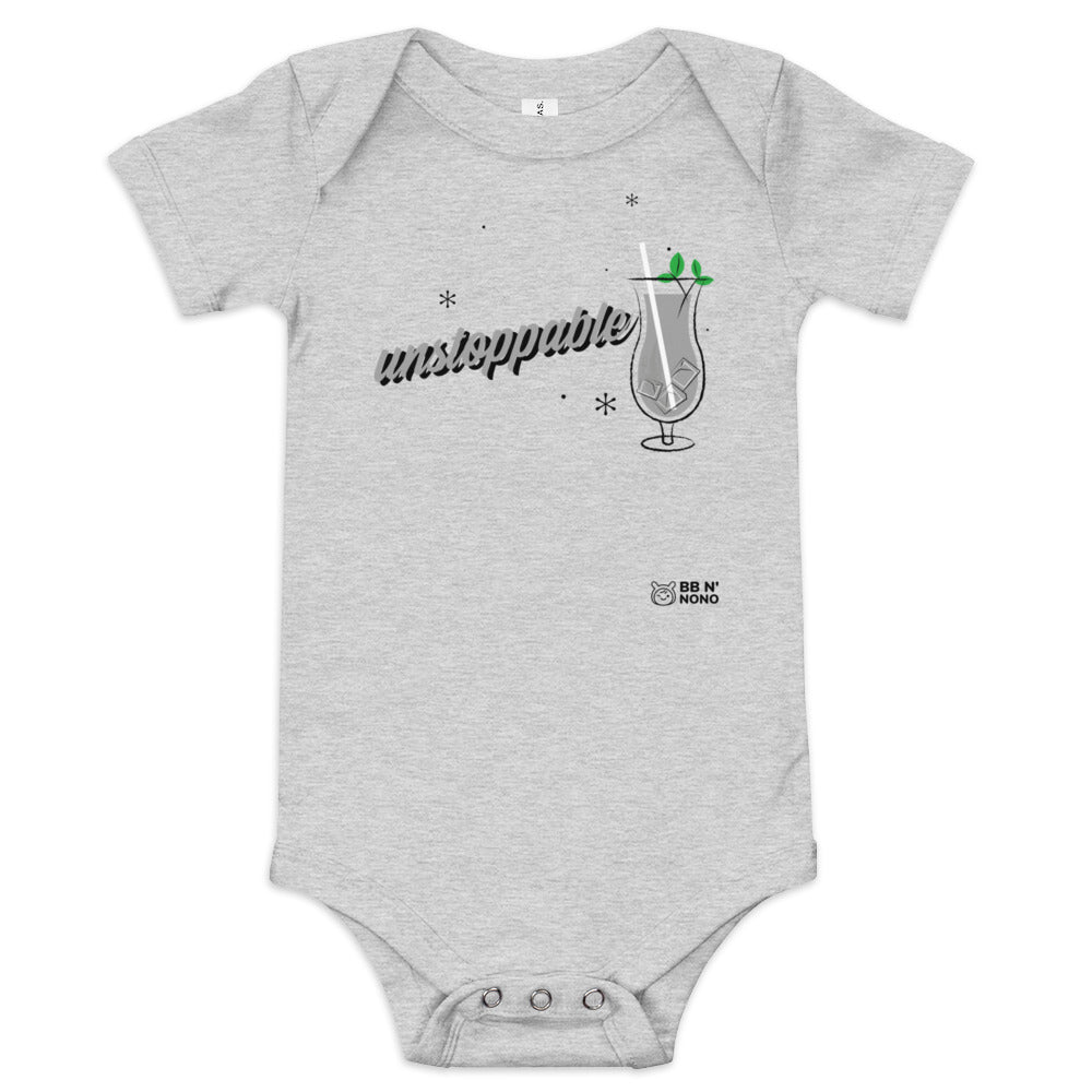 Unstoppable V - Baby short sleeve one piece