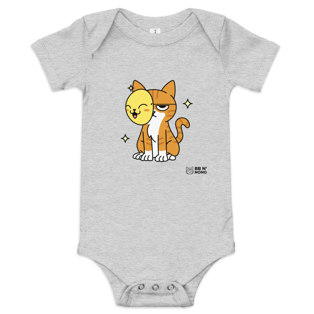 Meow at work - Baby short sleeve one piece