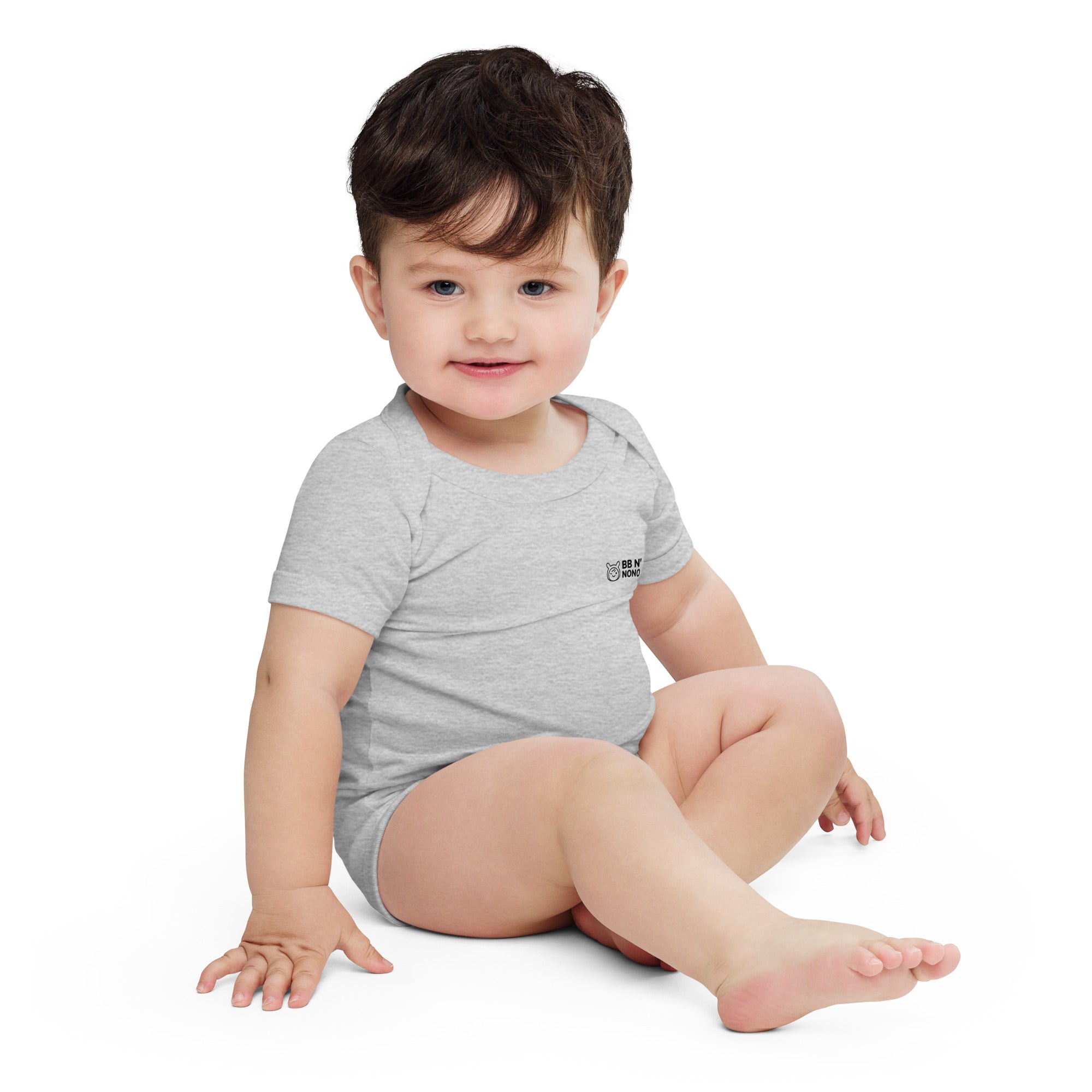 Furious Tot - Baby short sleeve one piece (back print)