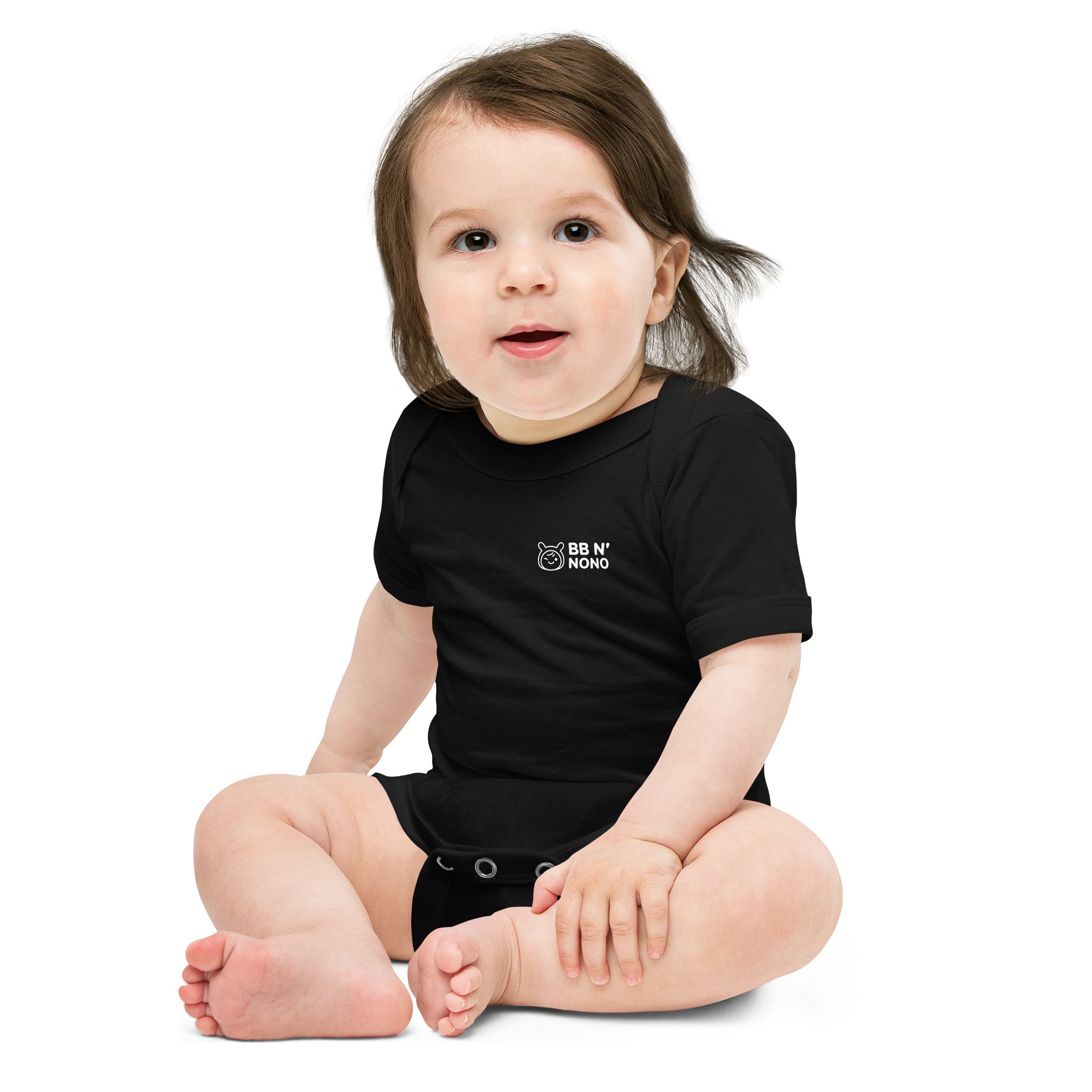 Apple - Baby short sleeve one piece (back print)