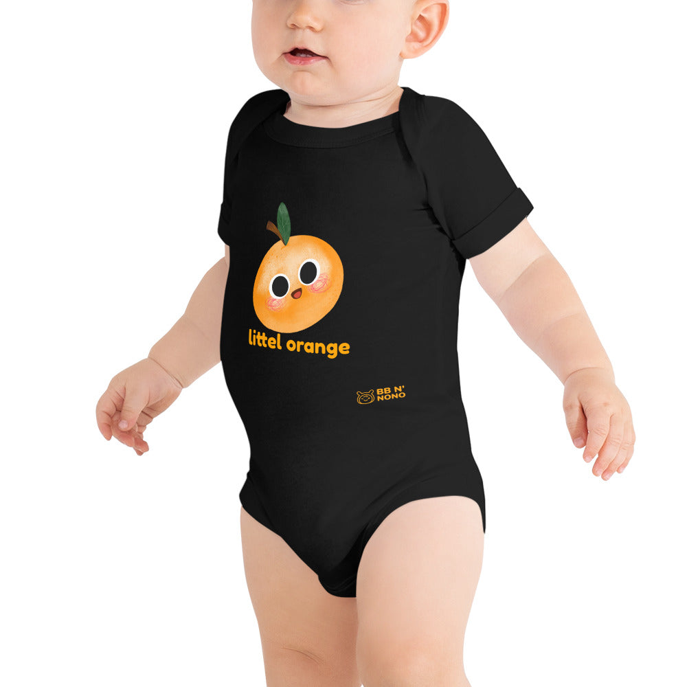 Little orange - Baby short sleeve one piece