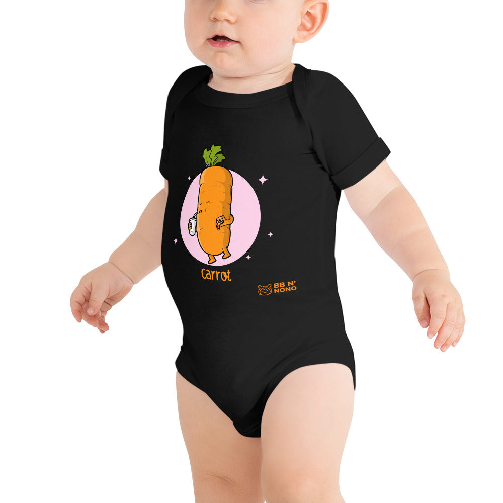 Carrot - Baby short sleeve one piece