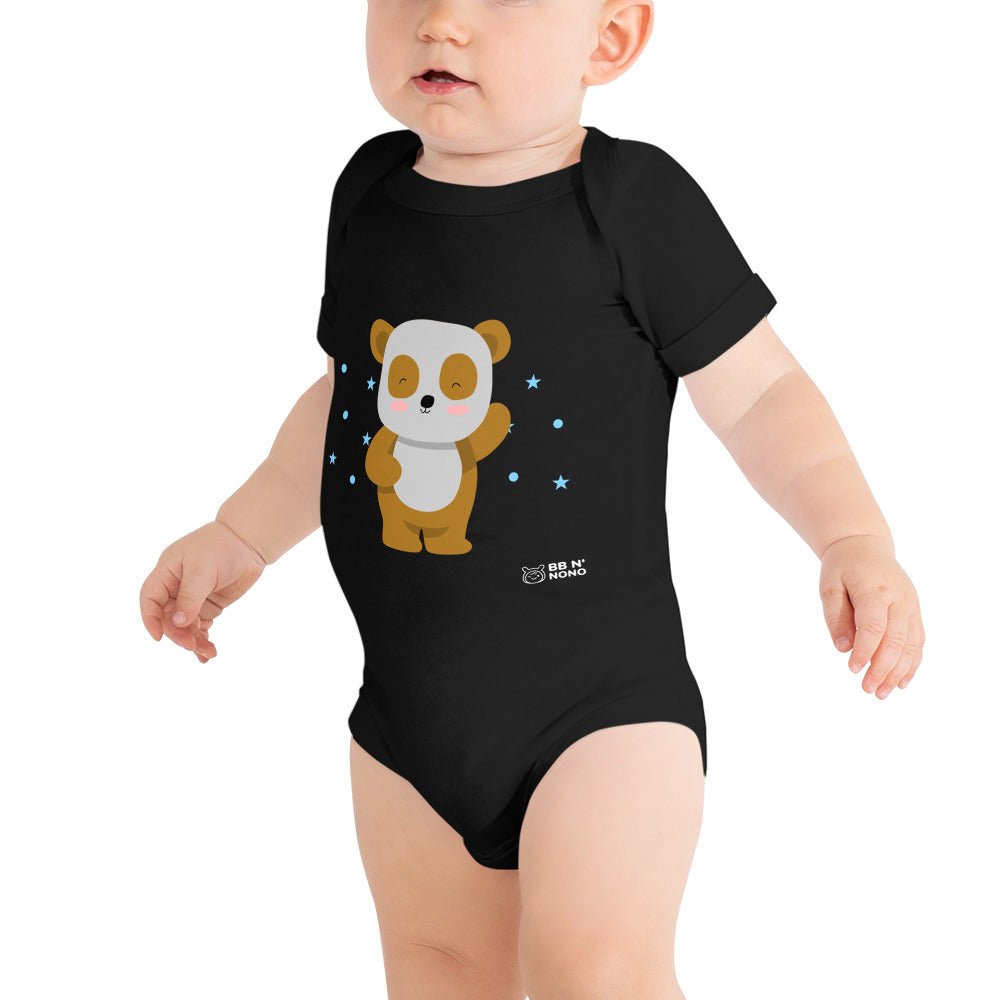 Sweet bear v1 - Baby short sleeve one piece