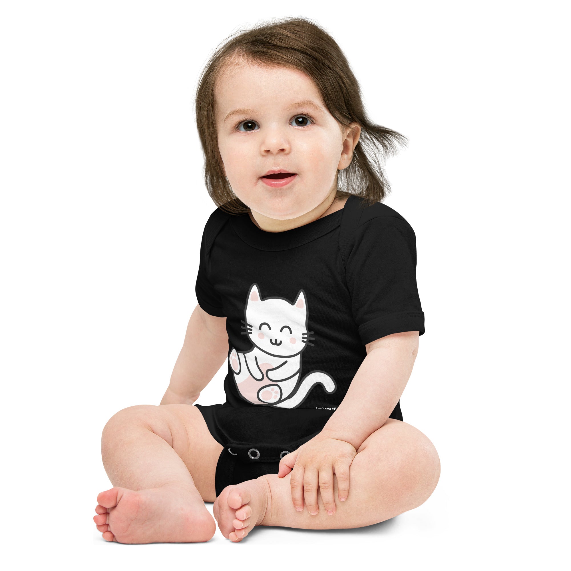 Meow V3 - Baby short sleeve one piece