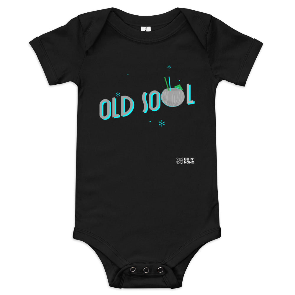 Old soul - Baby short sleeve one piece