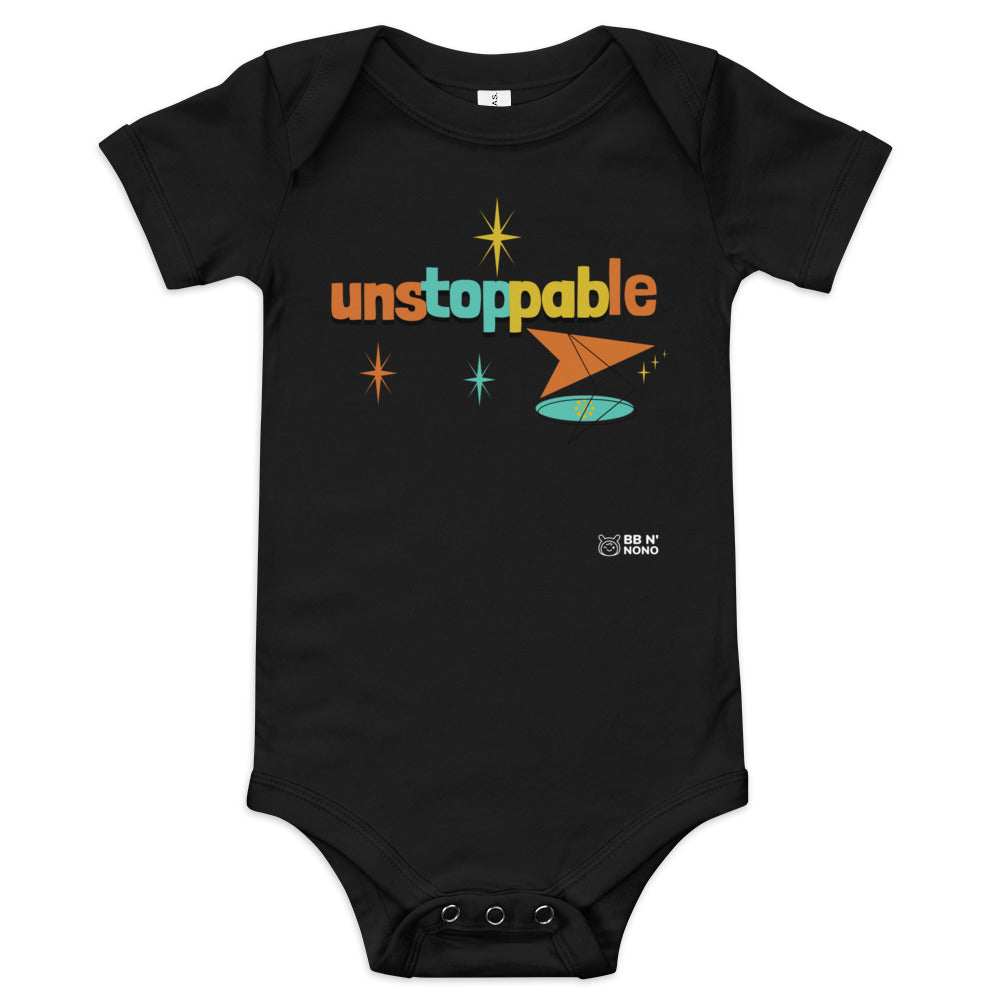 Unstoppable - Baby short sleeve one piece