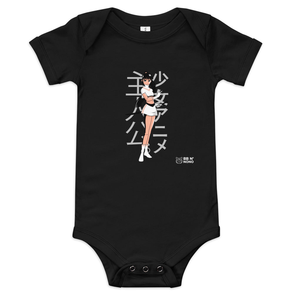 Magical girl V2 - Baby short sleeve one piece