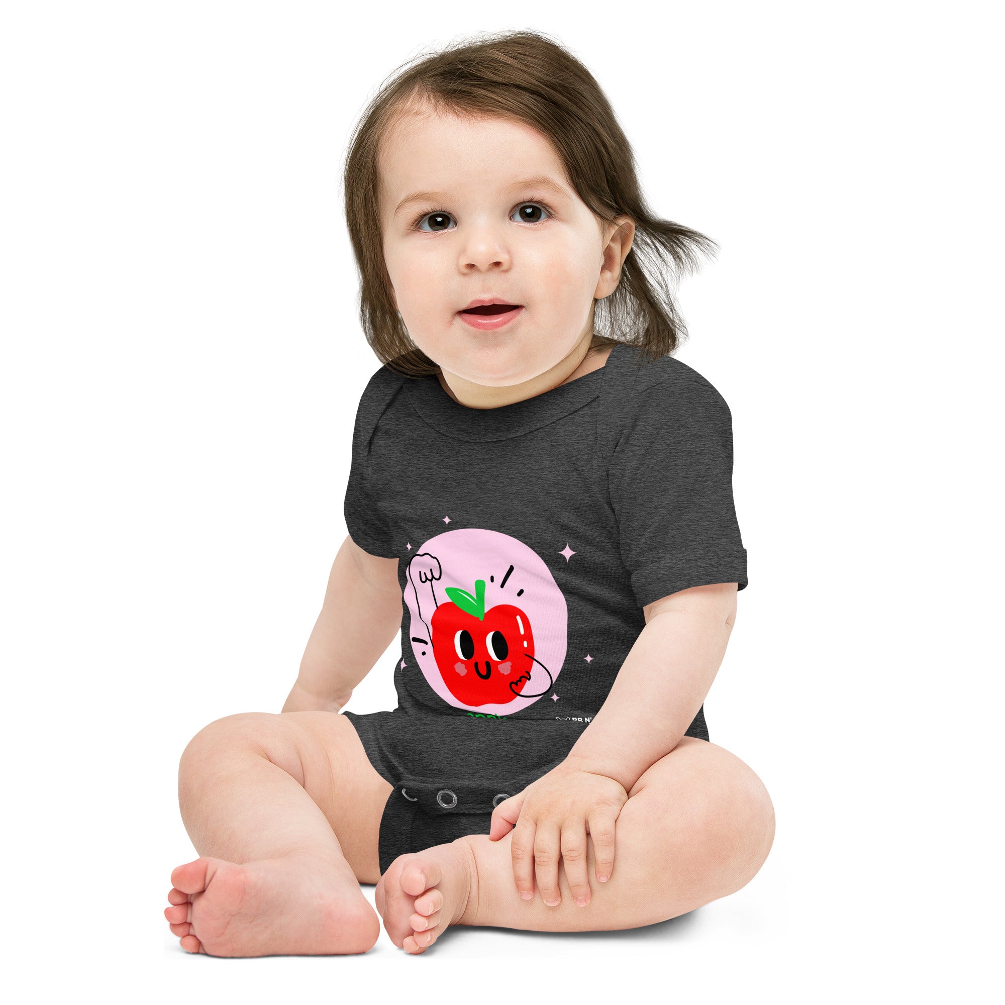 Apple - Baby short sleeve one piece