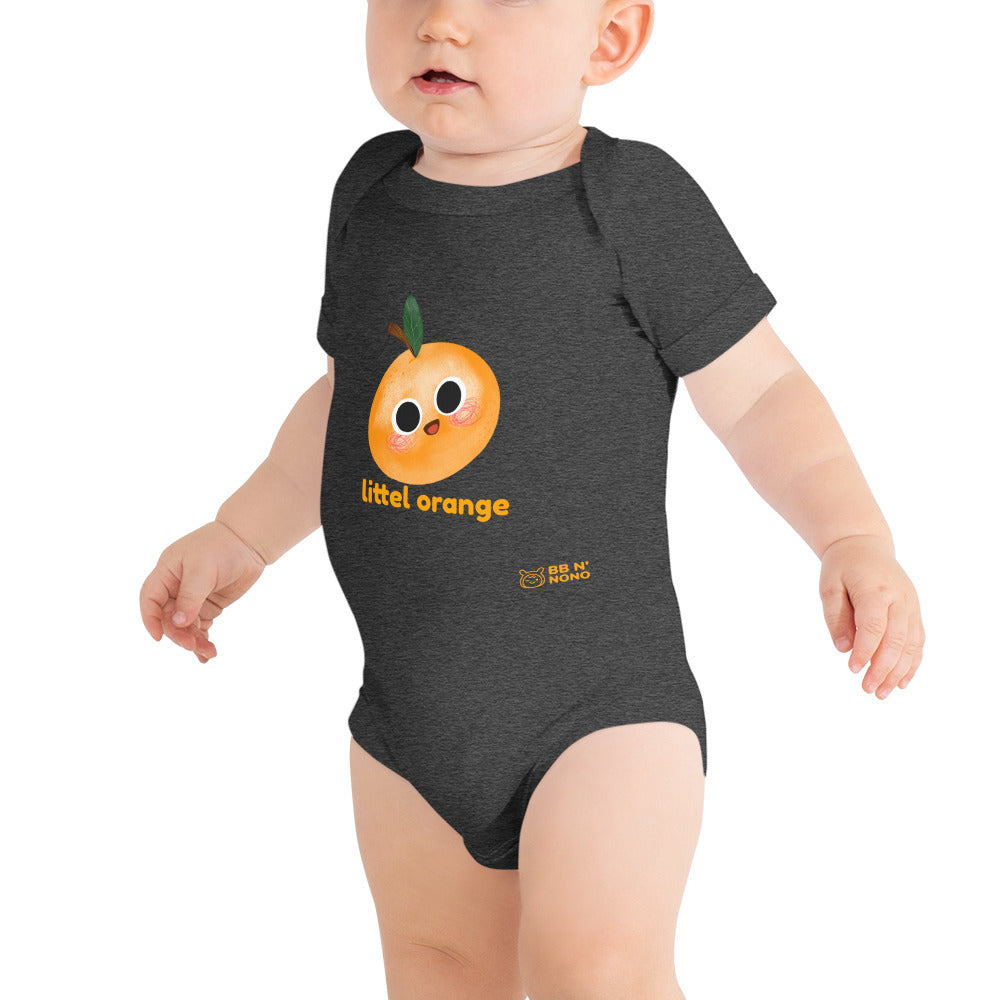 Little orange - Baby short sleeve one piece