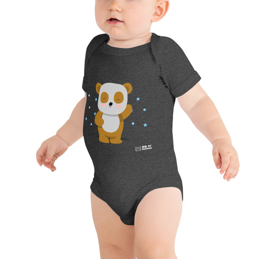 Sweet bear v1 - Baby short sleeve one piece