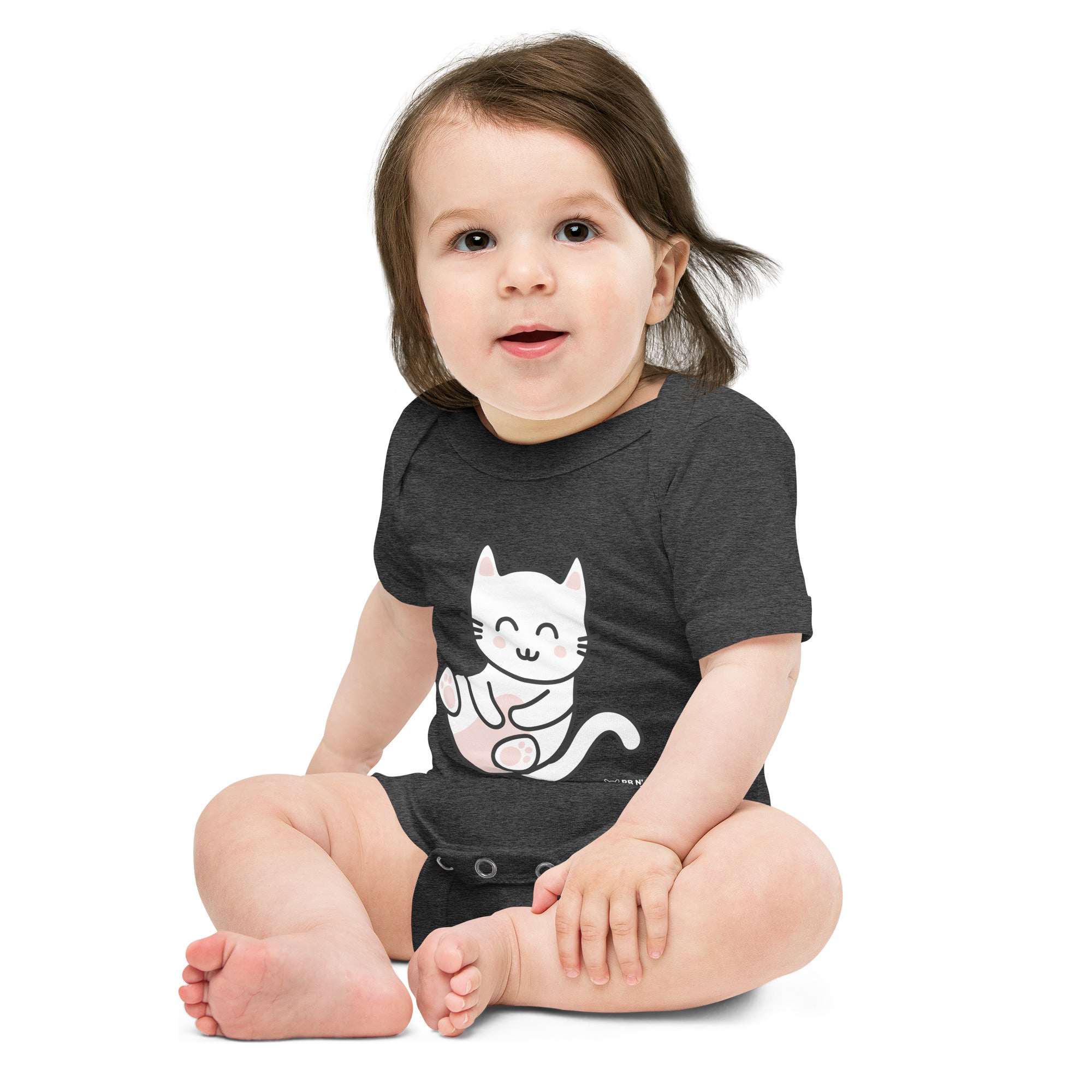 Meow V3 - Baby short sleeve one piece