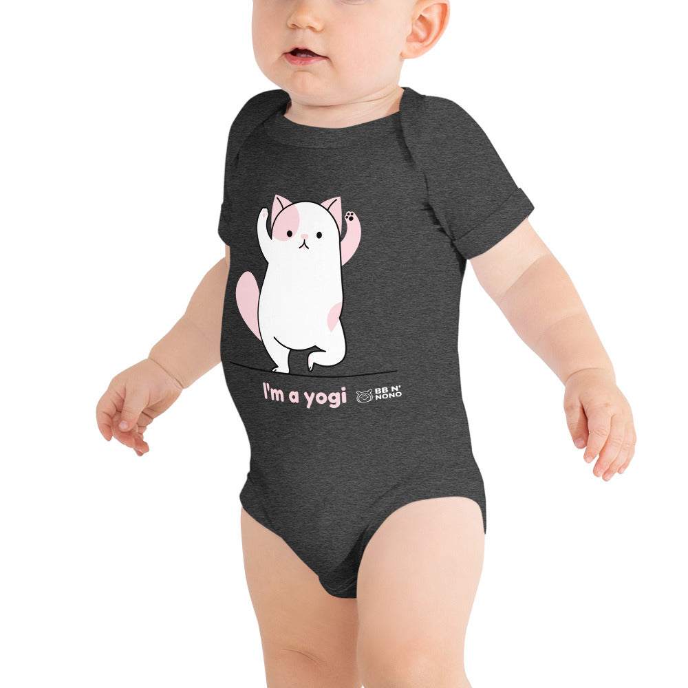 Meow Yogi - Baby short sleeve one piece