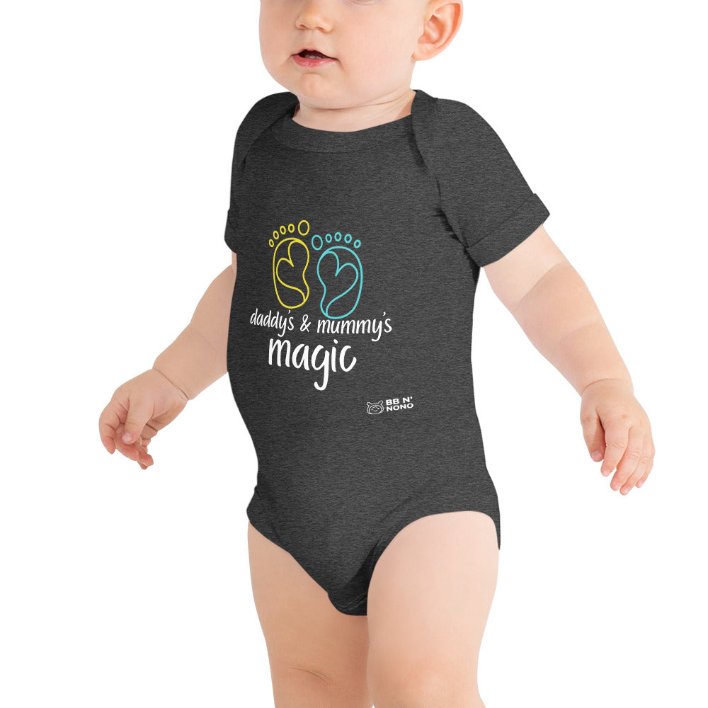 Daddy & Mummy's Magic - Baby short sleeve one piece