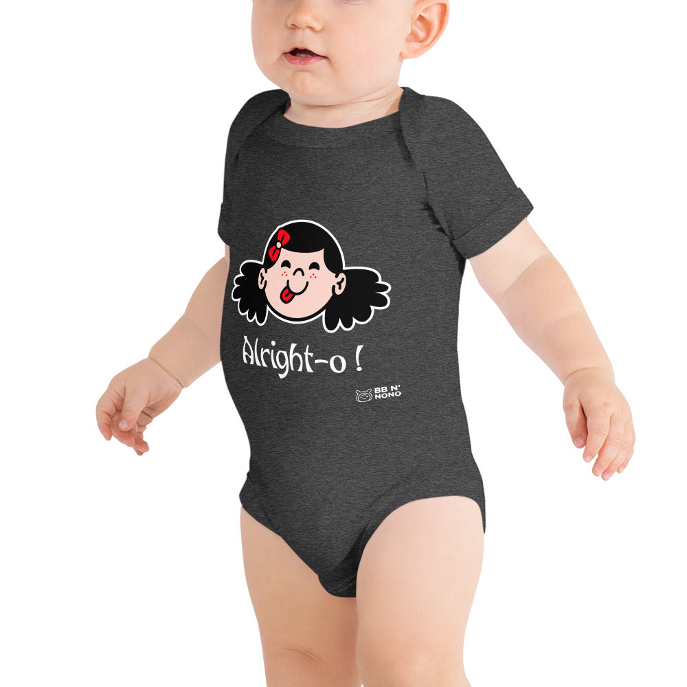 Alright-o! - Baby short sleeve one piece