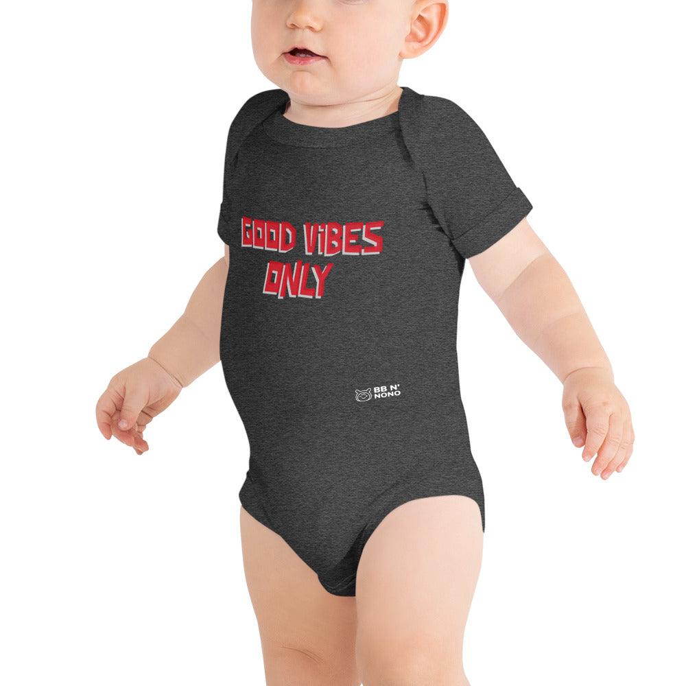 Good vibes only - Baby short sleeve one piece