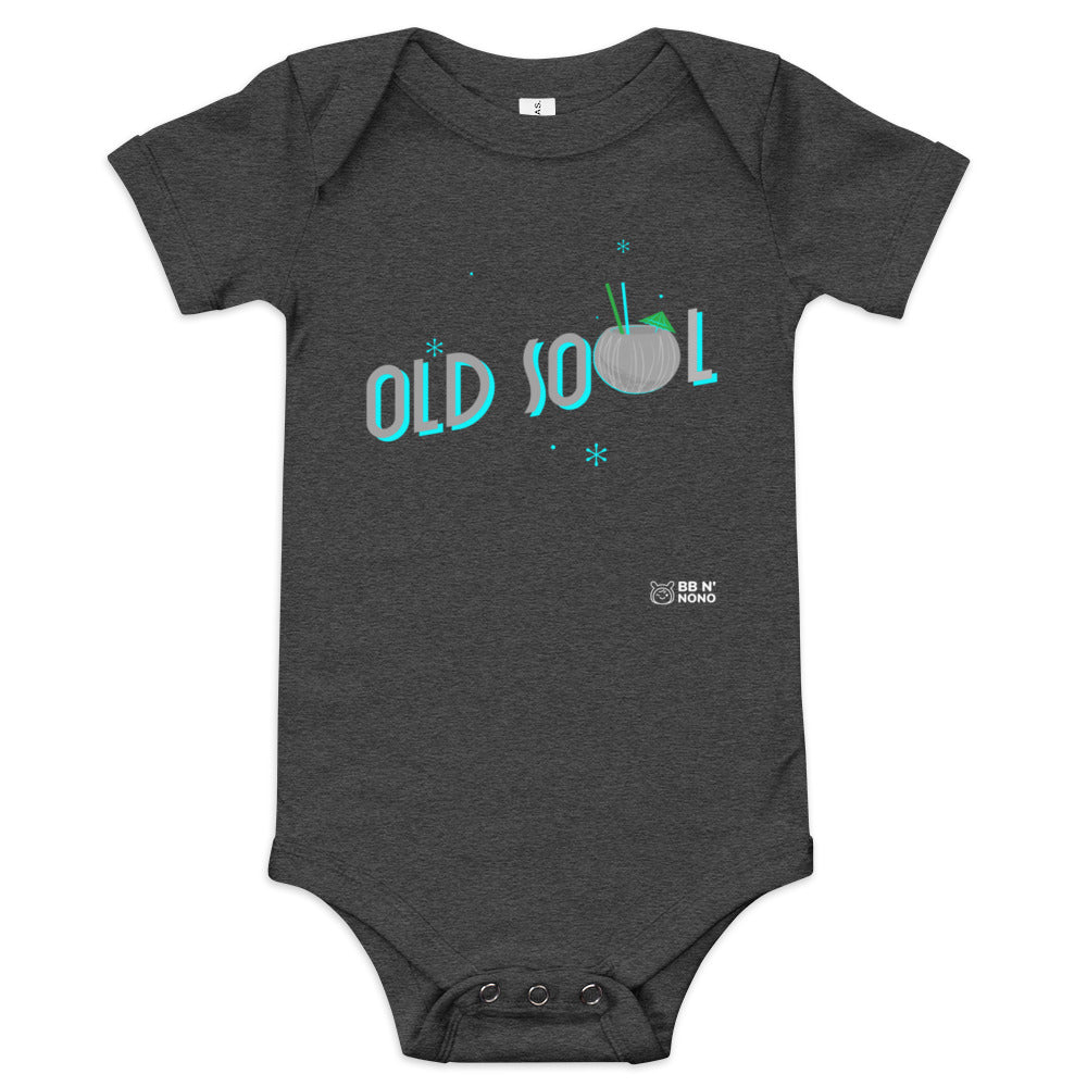 Old soul - Baby short sleeve one piece