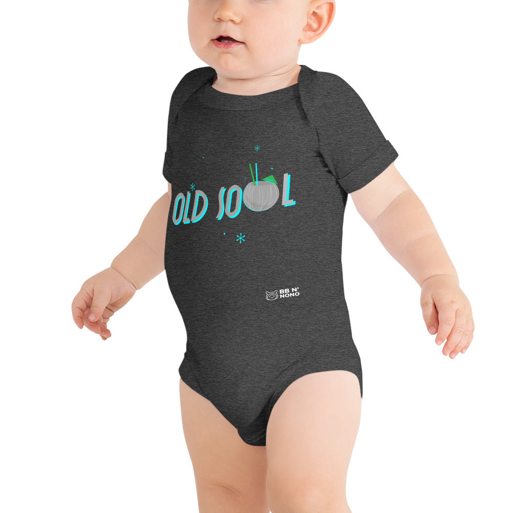 Old soul - Baby short sleeve one piece