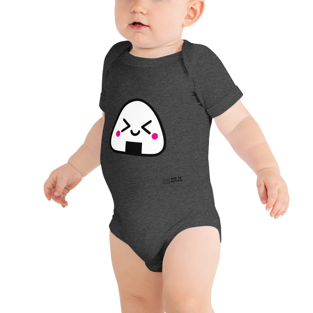 Kawaii Onigiri - Baby short sleeve one piece