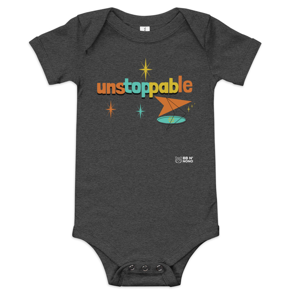 Unstoppable - Baby short sleeve one piece