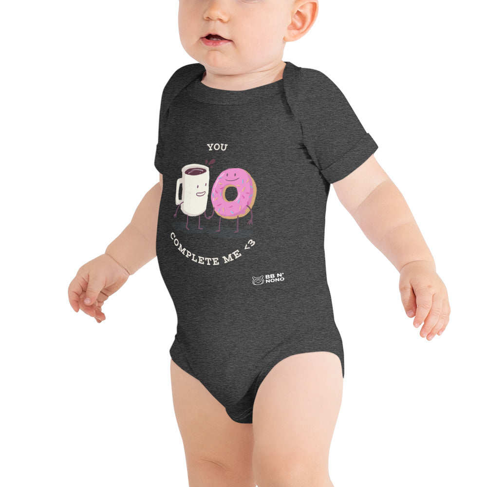 You complete me - Baby short sleeve one piece