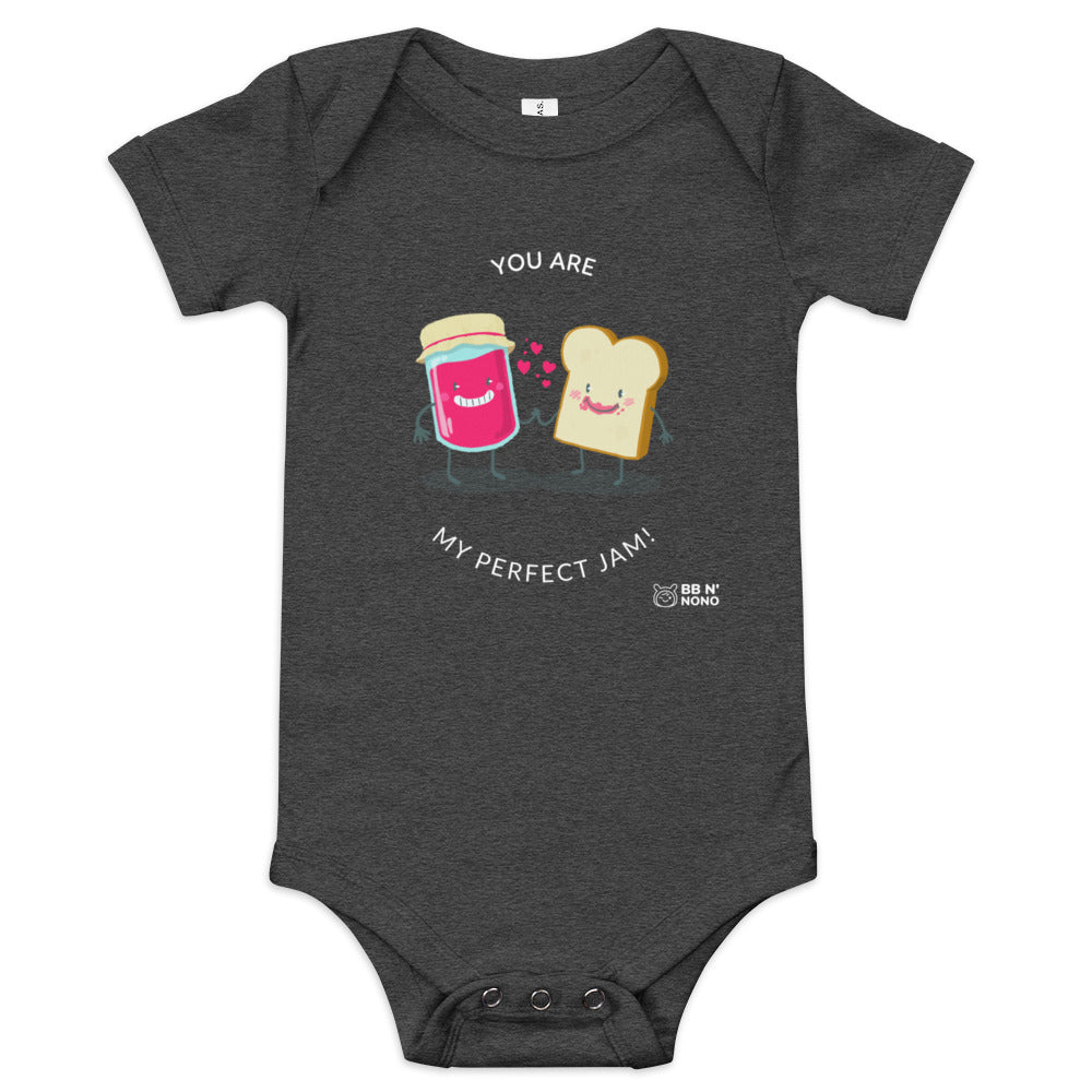 You are my perfect jam - Baby short sleeve one piece