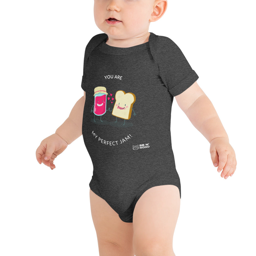 You are my perfect jam - Baby short sleeve one piece