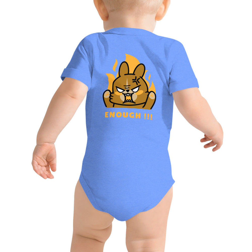 Enough!! - Baby short sleeve one piece