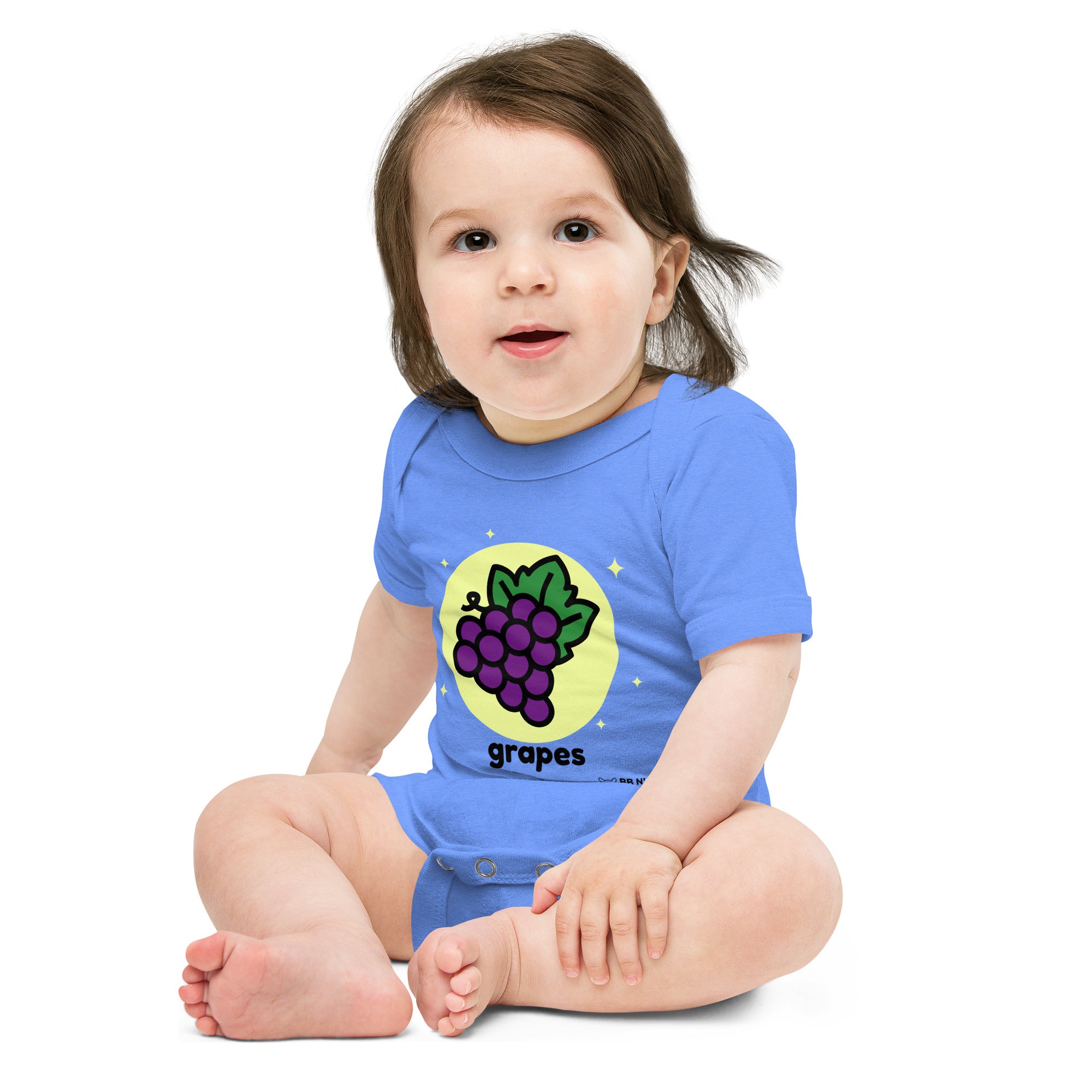 Grapes - Baby short sleeve one piece