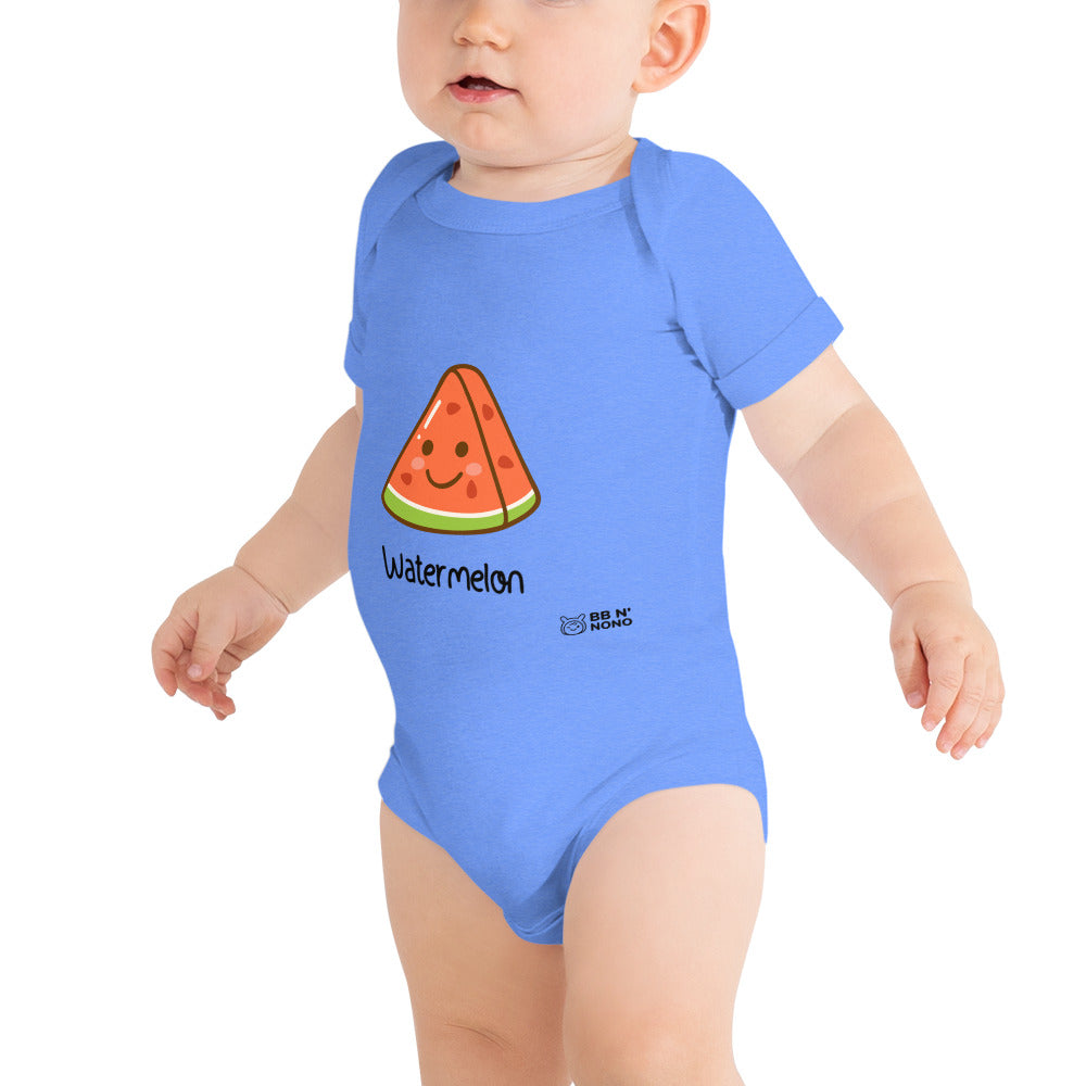 Watermelon - Baby short sleeve one piece